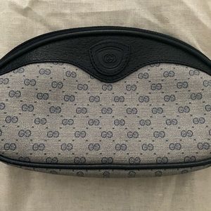 Authentic Gucci Blue Clutch